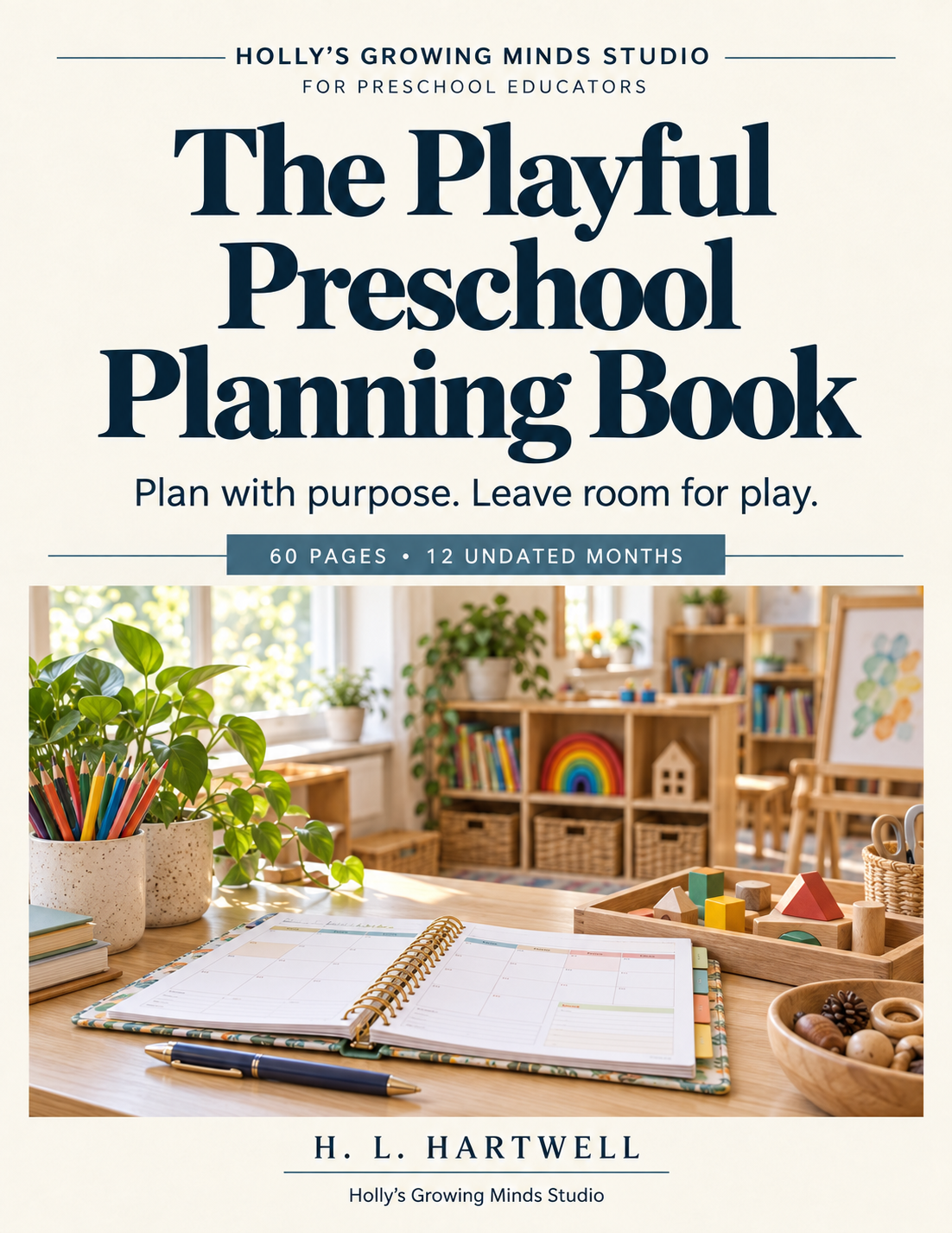 The Playful Preschool Planning Book cover